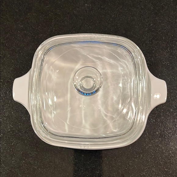 "Cornflower Blue" - Petite Pan with Glass Lid by Corning (P-41-B) - Picture 4 of 12